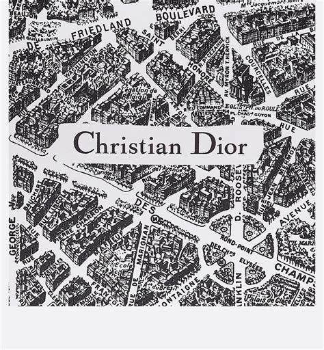 ici paris dior set|dior map of paris collection.